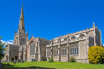 Obraz premium Rural English church in Essex