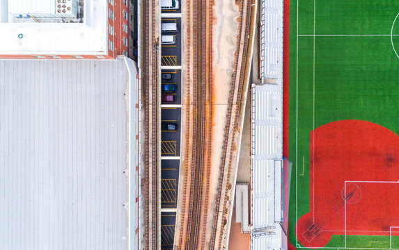 City Train Tracks