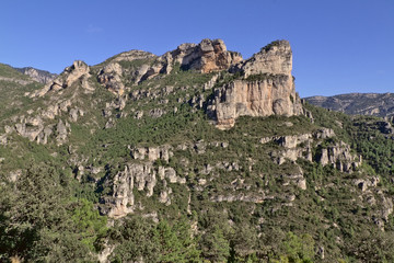 Fototapeta na wymiar Benifassa. Natural park north of the Valencian Community