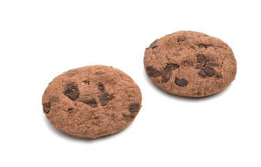 chocolate chip cookies with chocolate