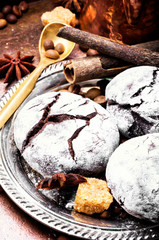 Coffee chocolate cookies