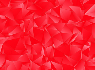 Obraz premium Abstract triangulated polygonal background