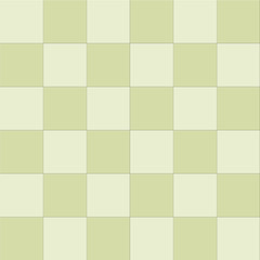 green checkerboard background