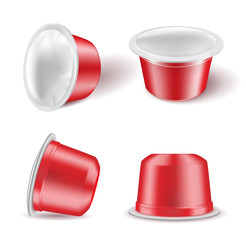 Coffee capsules for coffee machines