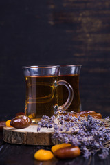 tea with dried fruits