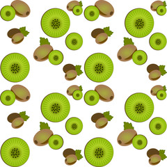 green kiwi pattern