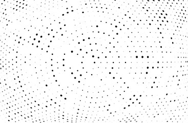 Abstract futuristic halftone pattern. Comic background. Dotted backdrop with circles, dots, small large scale.