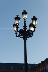 Fototapeta na wymiar Detail of the Plaza Mayor