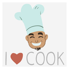 I love cook postcard.