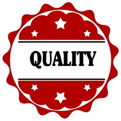 Red label with QUALITY text.