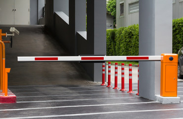 car park barrier, automatic entry system