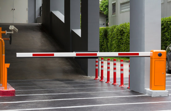car park barrier, automatic entry system