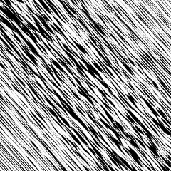 Obraz premium Black and White Wave Stripe Optical Abstract Background
