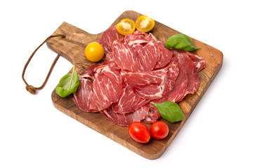 Luftgetrocknete Schweinenacken