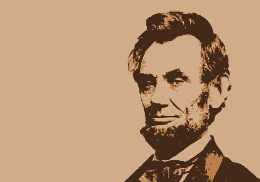 Lincoln - président des États Unis - portrait - personnage historique - personnage célèbre