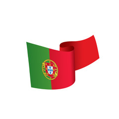 Portugal flag, vector illustration