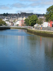 Fototapeta na wymiar Vista de Cork, Irlanda
