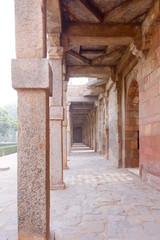 Obraz premium Qutub Minar and its Monuments, Delhi. クトゥブ・ミナールとその建造物群