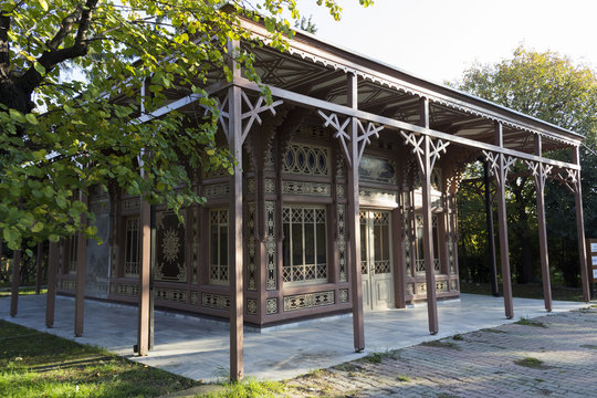 Abdulaziz Hunting Lodge, front left view - Istanbul - Turkey