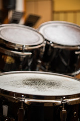 Fototapeta na wymiar Snare drum close up rythm concept