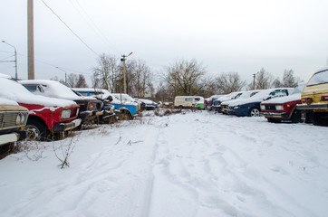 parking of abandoned cars