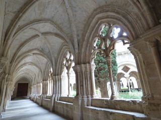 Fototapeta premium Klasztor Poblet (Tarragona, Hiszpania) Hiszpańskie opactwo cystersów. w regionie Barberá Basin, w Vimbodí i Poblet w Katalonii