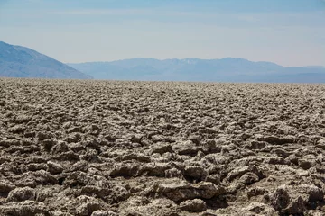 Fotobehang Death Valley Badwater Basin Landscape © srogiers