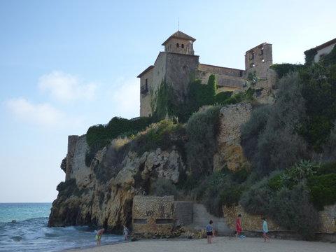Tamarit, zona costera junto al mar Mediterráneo en el término municipal de Tarragona (España)