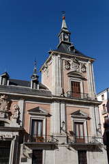 Fototapeta na wymiar Detail of the Plaza de la Villa