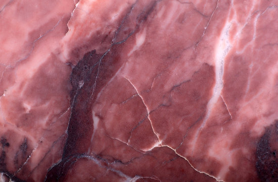 Dark Red Dolomite Mineral Macro