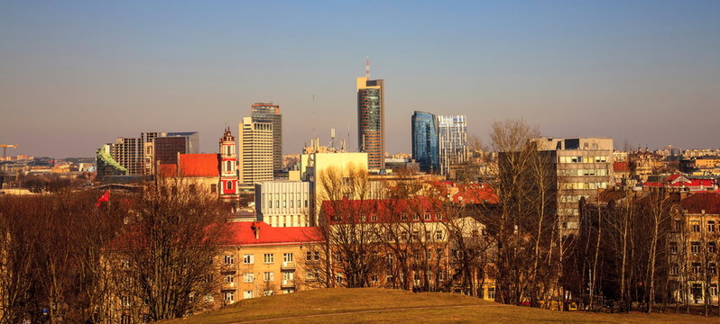 Vilnius from Taurus Hill