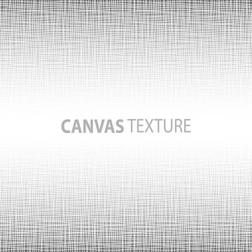 Canvas texture background. Vector illustration.