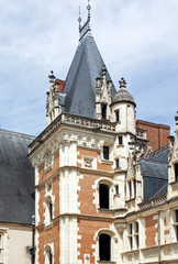 Fototapeta na wymiar Blois. Château, aile Louis XII, Loir et Cher, Val de Loire