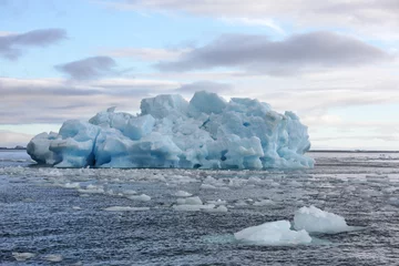 Deurstickers Smeltende ijsberg in de Noordelijke IJszee © Vladimir Melnik