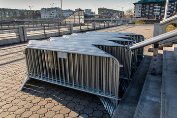 Belgrade, Serbia January 16, 2015: Sports Hall "Arena" in Belgrade