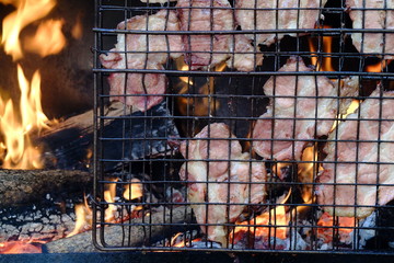 cottura carne alla griglia