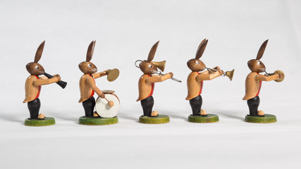 Hasen Big Band macht Musik