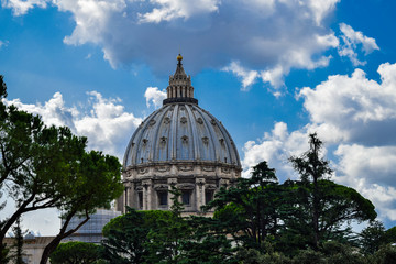  dome of Saint Peter, Vatican City