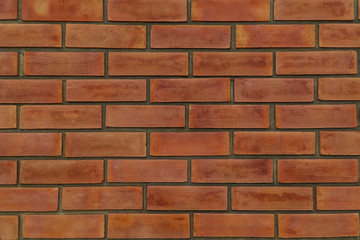 Old red brown brick wall texture grunge background