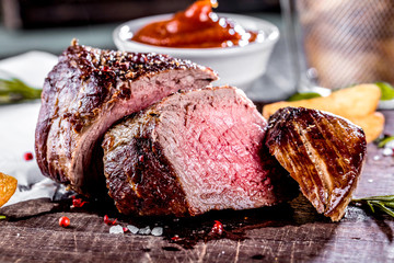 Steak Gericht