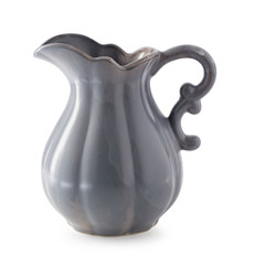 Ceramic jug isolated on a white background