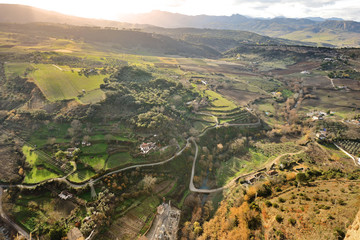 Observation deck in the Ronda gardens, Spain © Tomasz Warszewski