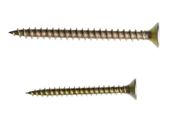 screw isolated on white