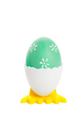 easter background. isolated on white