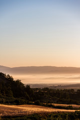 Sunrise In The Tuscan Countryside