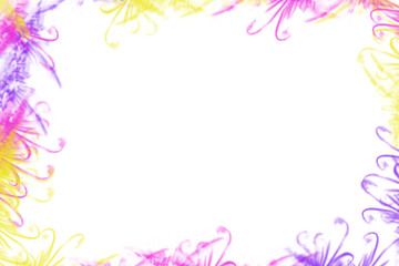 linhas coloridas com fundo branco