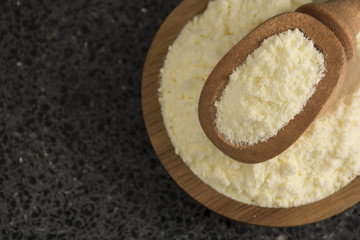 milk powder or dehydrated milk
