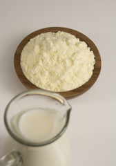 milk powder or dehydrated milk
