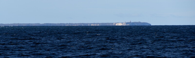 Fernblich auf Kap Arkona, Insel Rügen