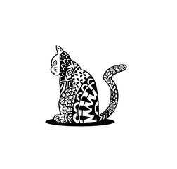 Decorative cat design